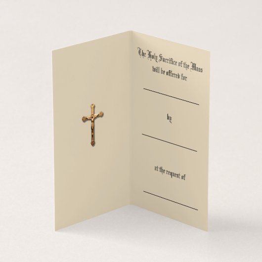 Katholische Messe Gebete Jesus Heilige Karten (Innenseite)