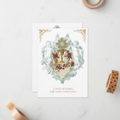 Katholische Messe mit Gebetskarte Mitteilungskarte (Vorderseite/Rückseite Beispiel)