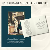 Katholische Messe Priester Gesegnete Maria Altar