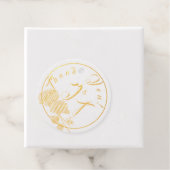 Katholische Mistral Mauve & Green Mit Monogramm Geschenkanhänger (Mit Box)