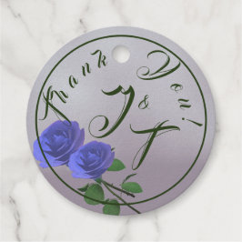 Katholische Mistral Mauve & Green Mit Monogramm Geschenkanhänger