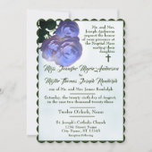 Katholische Misty Mauve und Einladung zur Grünen H (Vorderseite)