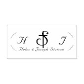 Katholische Monogramm 'Nuptial Grace' Permastempel (Design)