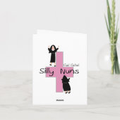 Katholische Nonnen-Mitteilungskarten ", die denken Karte (Rückseite)