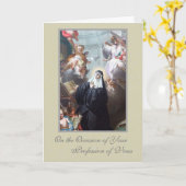 Katholische Nonnen Religiöse Berufe der Wähler Karte (Gelbe Blume)