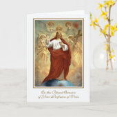 Katholische Nonnen Religious Profession of Vows Ca Karte (Gelbe Blume)