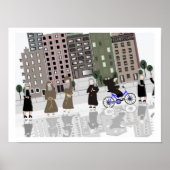 Katholische Nonnen und Mönche Retro Art Poster (Vorne)