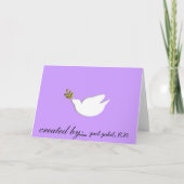 Katholische Nun "50th Jubilee" Karten & Geschenke (Rückseite)