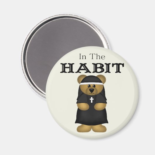 katholische Nun Geschenke Magnet (Vorderseite/Rückseite)