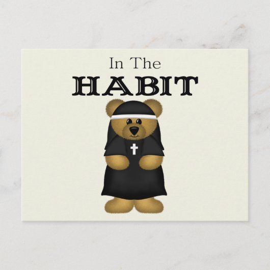 katholische Nun Geschenke Postkarte (Vorderseite)