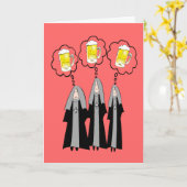 katholische Nun Geschenke~~Unglaublich witzig Karte (Gelbe Blume)