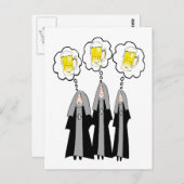 katholische Nun Geschenke~~Unglaublich witzig Postkarte (Vorne/Hinten)
