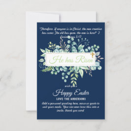 Katholische OSTTER-Karten Zitat der religiösen Ver