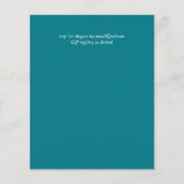 Katholische OSTTER-Karten Zitat der religiösen Ver (Rückseite)