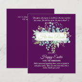 Katholische OSTTER-Karten Zitat der religiösen Ver (Vorne/Hinten)