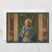 Katholische Postkarte | Saint Etheldreda (Vorderseite)