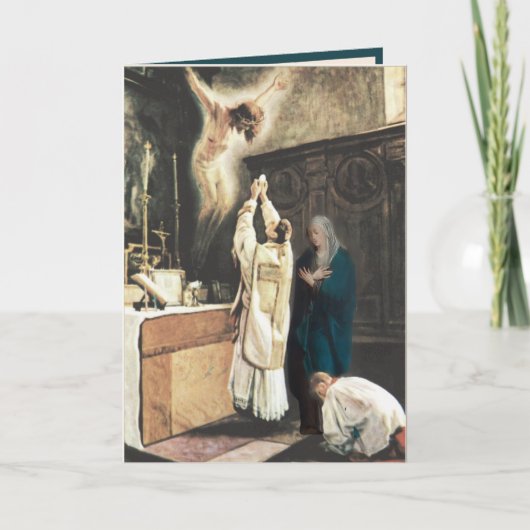 Katholische Priesterin Jungfrau Mary Religious Geb Karte (Vorderseite)