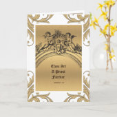 Katholische Priesterkarte Karte (Gelbe Blume)