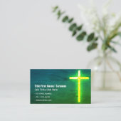 Katholische Priesterkirche Kontakt Visitenkarte (Stehend Vorderseite)