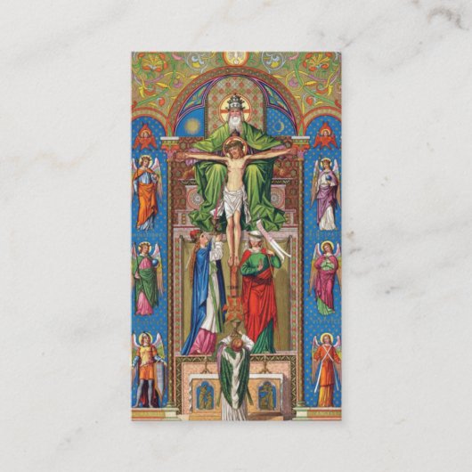 Katholische Priestermesse Platzkarte (Vorderseite)