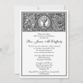 Katholische Priesterorden Jubiläum Einladung (Vorderseite)