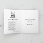 Katholische Priesterorden Religiöse Jesus-Karte Karte (Innenseite)