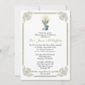 Katholische Priesterordinierung Goldener Jubiläum Einladung (Vorderseite)