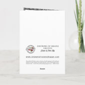 Katholische Priesterordinierung Jahrestag lateinis Karte (Rückseite)