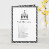 Katholische Priesterordinierung Jahrestag lateinis Karte (Gelbe Blume)