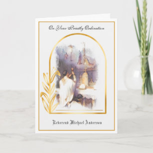 Katholische Priesterweihe Religiös Jesus Karte