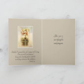 katholische Priesterwörter der Ermutigung Karte (Innenseite)
