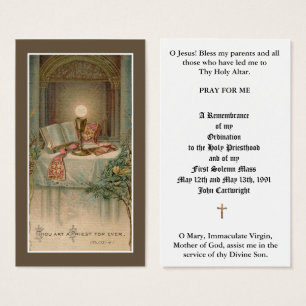 KATHOLISCHE PRIESTORDINATION ALTAR, GASTGEBER, HEI