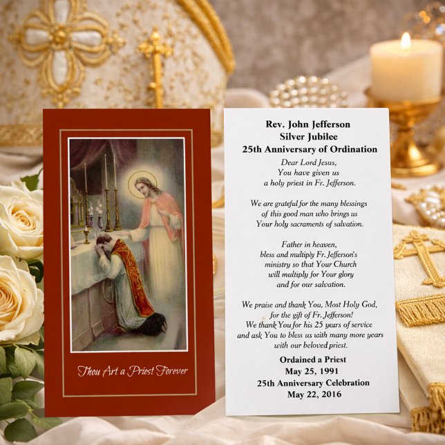 KATHOLISCHE PRIESTORDINATION - PRAYERKARTE (Von Creator hochgeladen)