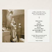 KATHOLISCHE PRIESTORDINIERUNG HOLY CARDS (Vorne & Hinten)