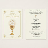 KATHOLISCHE PRIESTORDINIERUNG HOLY CARDS (Vorne & Hinten)