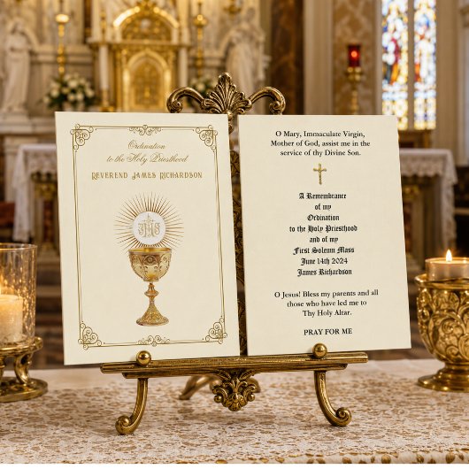 KATHOLISCHE PRIESTORDINIERUNG HOLY CARDS