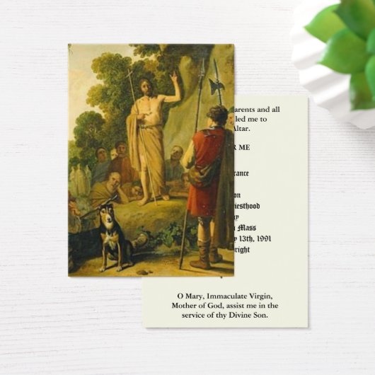 KATHOLISCHE PRIESTORDINIERUNG JAHRESHEILIGE KARTEN (Schreibtisch)