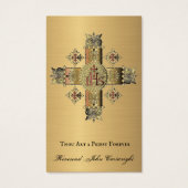 KATHOLISCHE PRIESTORDINIERUNG JAHRESHEILIGE KARTEN (Vorderseite)