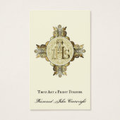 KATHOLISCHE PRIESTORDINIERUNG JAHRESHEILIGE KARTEN (Vorderseite)