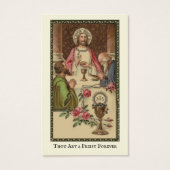 KATHOLISCHE PRIESTORDINIERUNG JAHRESHEILIGE KARTEN (Vorderseite)