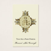 KATHOLISCHE PRIESTORDINIERUNG JAHRESHEILIGE KARTEN (Vorderseite)