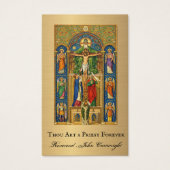 KATHOLISCHE PRIESTORDINIERUNG JAHRESHEILIGE KARTEN (Vorderseite)