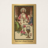 KATHOLISCHE PRIESTORDINIERUNG JAHRESHEILIGE KARTEN (Vorderseite)