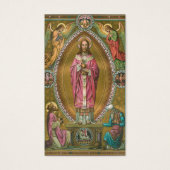 KATHOLISCHE PRIESTORDINIERUNG JAHRESHEILIGE KARTEN (Vorderseite)