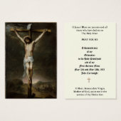 KATHOLISCHE PRIESTORDINIERUNG JAHRESHEILIGE KARTEN (Vorne & Hinten)