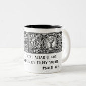 Katholische Religionspriester Zweifarbige Tasse (VorderseiteRechts)