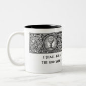 Katholische Religionspriester Zweifarbige Tasse (Links)