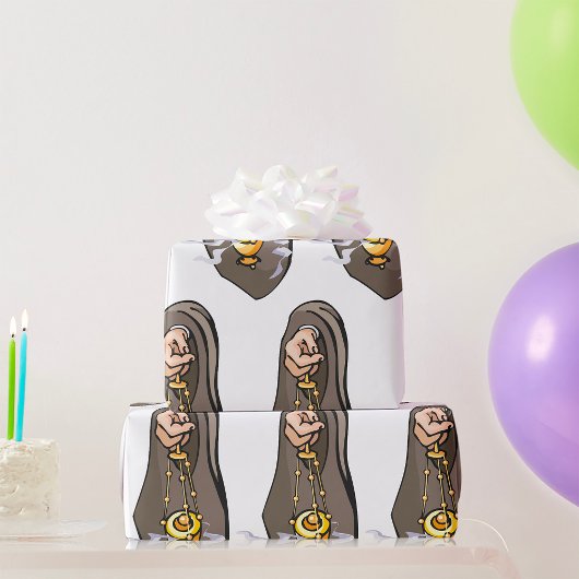 Katholische religiöse Anbetung Geschenkpapier