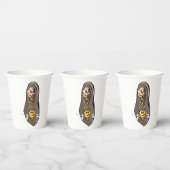 Katholische religiöse Anbetung Pappbecher