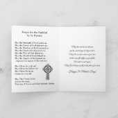 Katholische Religiöse St. Patrick's Day Brother Ca Karte (Innenseite)